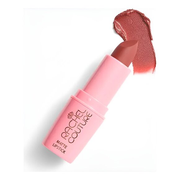 Rachel Couture Henna Lipstick With Rose Extract Vegan Matte Finish 0.126 Oz New - Picture 1 of 4